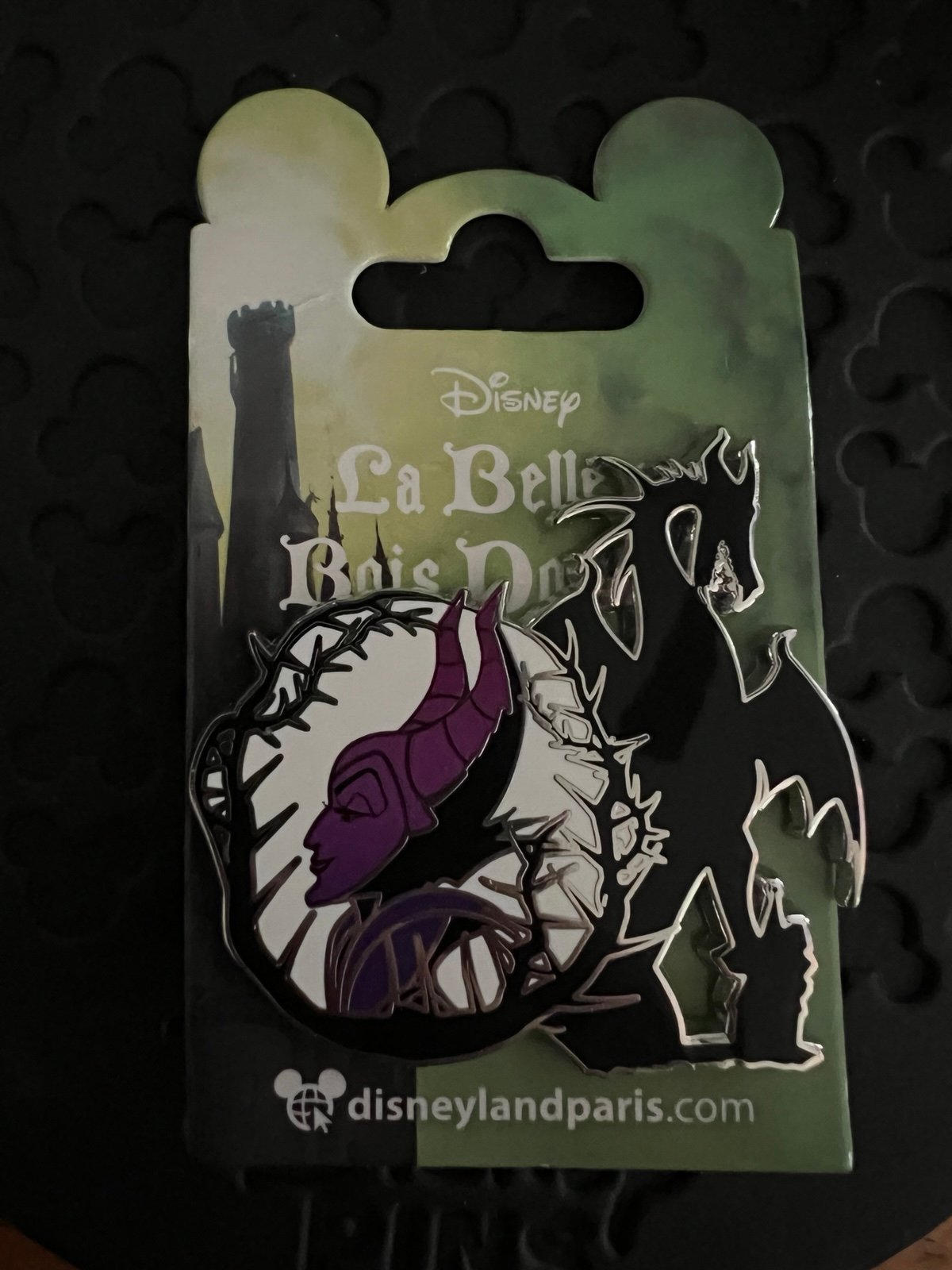 Disney DLP DLRP Disneyland Paris Sleeping Beauty Maleficent Dragon Pin 2023