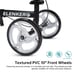 ELENKER® YF-9003D Deluxe Steerable Knee Walker 10in Front Wheels Foot Injuries