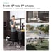 ELENKER® YF-9003D Deluxe Steerable Knee Walker 10in Front Wheels Foot Injuries
