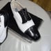 Stacy Adams Mens Montilla 11M Dress Black & White Leather Cap Toe Lace Up