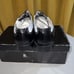 Stacy Adams Mens Montilla 11M Dress Black & White Leather Cap Toe Lace Up