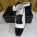 Stacy Adams Mens Montilla 11M Dress Black & White Leather Cap Toe Lace Up