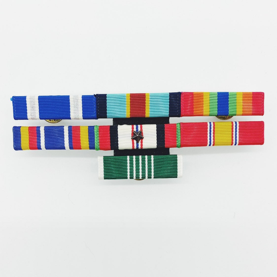 US Military lapel bars pin