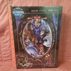 Disney Jigsaw Puzzle: Villains -Transformation of Fear [Lumina Magic] Sealed New