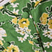 Talbots Yellows and Greens Floral Skirt with Double Breasted Skirt Design Size 6