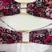 L Space Womens Small Trinity One Piece Cut Out Swimsuit Black Pink Butterfly NWT