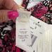 L Space Womens Small Trinity One Piece Cut Out Swimsuit Black Pink Butterfly NWT