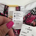 L Space Womens Small Trinity One Piece Cut Out Swimsuit Black Pink Butterfly NWT