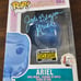 Jodi Benson signed Ariel Little Mermaid Funko Pop #563 (Translucent) with Ariel