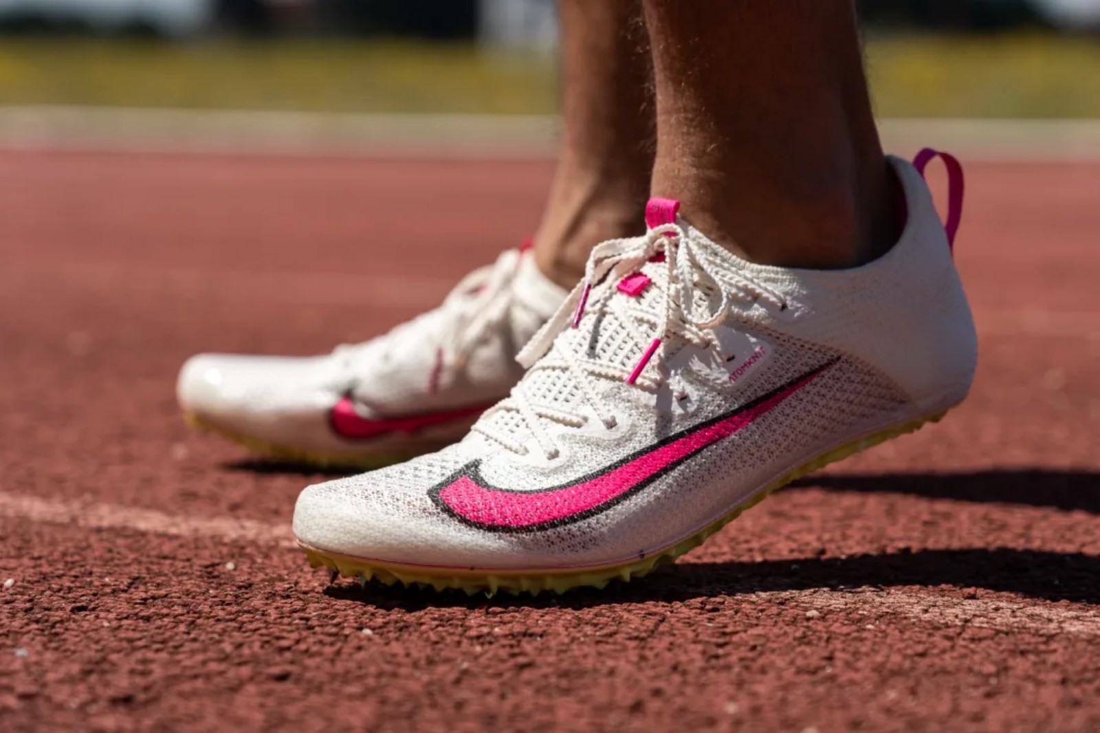 New Nike Superfly Elite 2 Track Spikes Sail White/Fierce Pink Mens-9 Womens-10.5