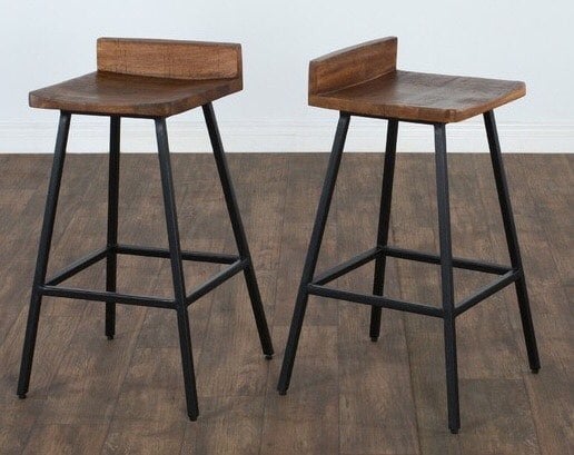 Two Sturdy & Stylish Counter Stools