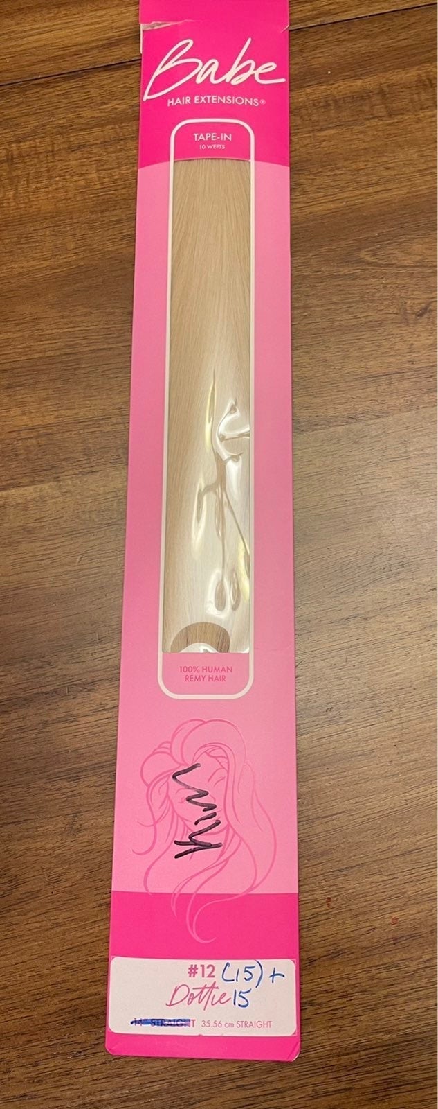 babe hair extensions- 2 sets