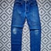 Vintage 80's 501 Distressed Stone Wash Blue Jeans 30x31 Made in USA