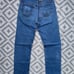Vintage 80's 501 Distressed Stone Wash Blue Jeans 30x31 Made in USA