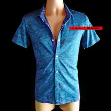 Brand new Zero by TORNADOMART short-sleeved shirt Tornadomart M