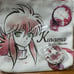 Yu Yu Hakusho Multi Pouch Set of 3 with Can Badge - Yusuke Urameshi, Kurama, Hiei