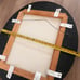 VINTAGE Oil On Canvas Still Life Painting Oval Curved Wood Frame 27.5” X 24”