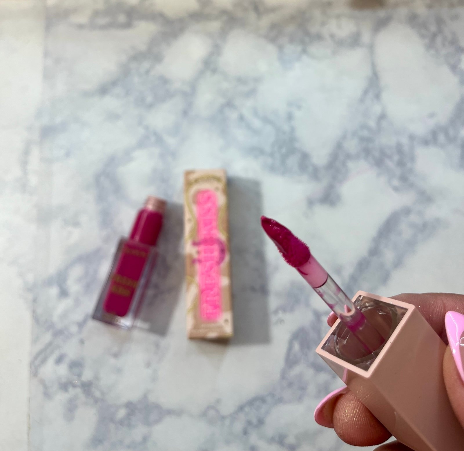 BNWT Colourpop Fresh Kiss Lip Laquer shade “Saloon”