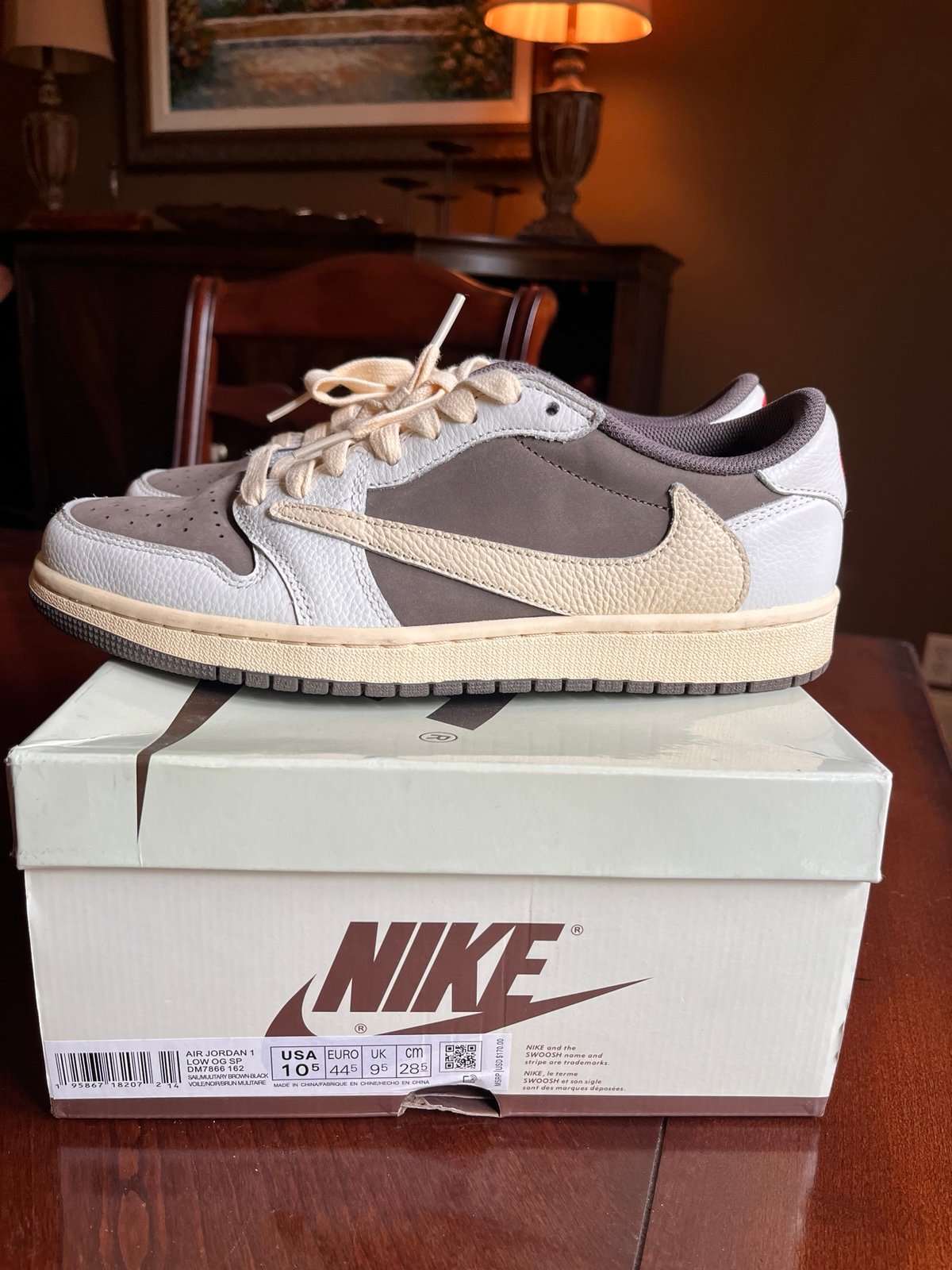 Travis Scott Air Jordan 1 Low Mocha