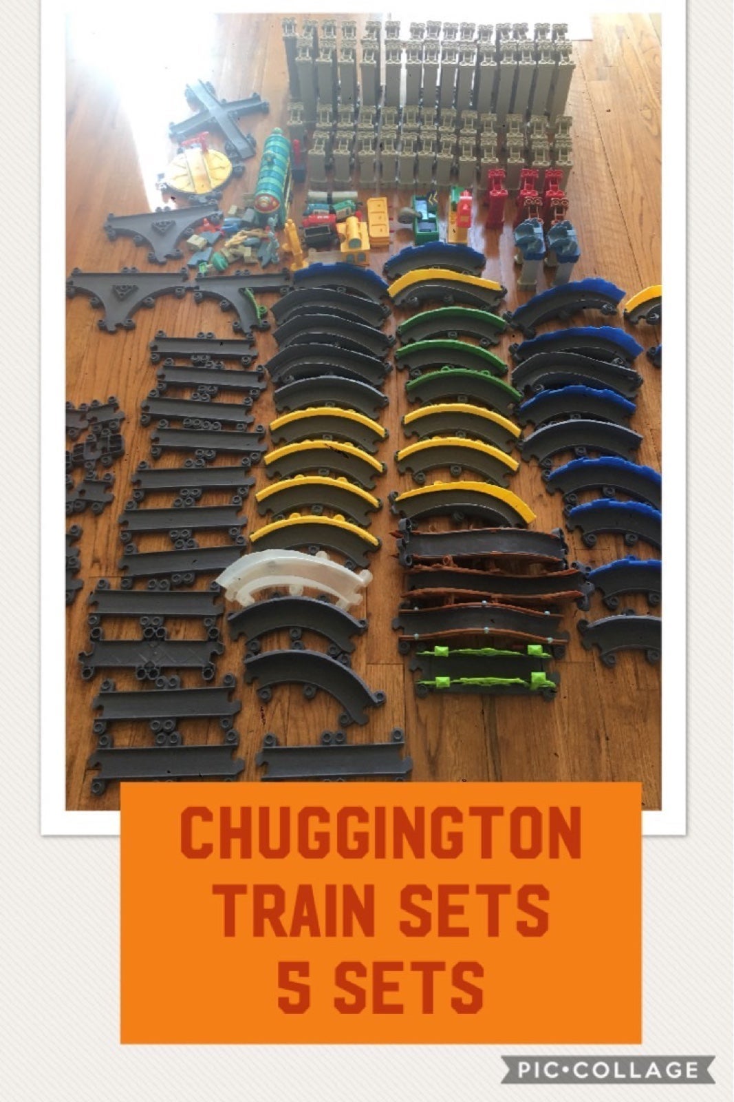 Chuggington 5 train sets
