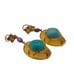 Designer statement earrings