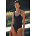 Andie Swim the Amalfi Eco Nylon One Piece in Black S NWT