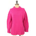 GREY by JASON WU Fritz Sweater Wool Blend XS Pink Mock Neck Oversized Thick B23