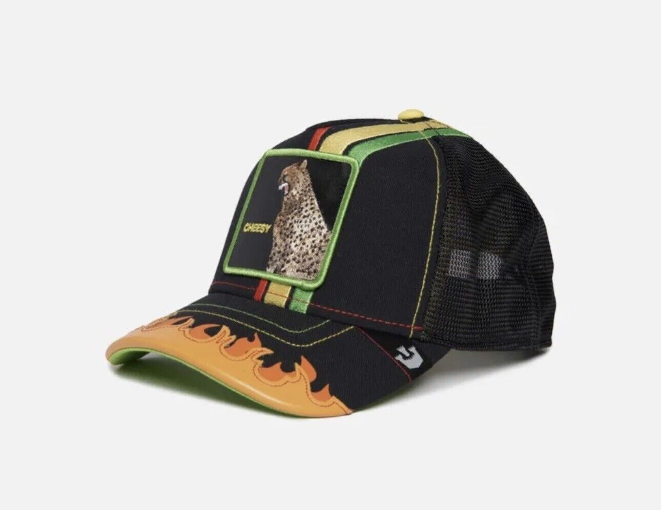 Goorin Bros DANGEROUSLY CHEESY CHEETA SUPERCHARGED CAPSULE Trucker Hat