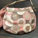 Coach Snaphead Soho Signature crossbody scarf print