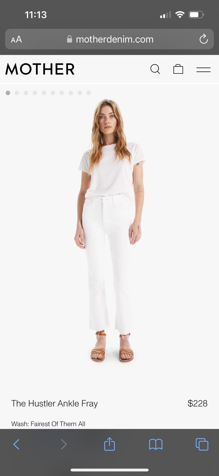 Mother jeans