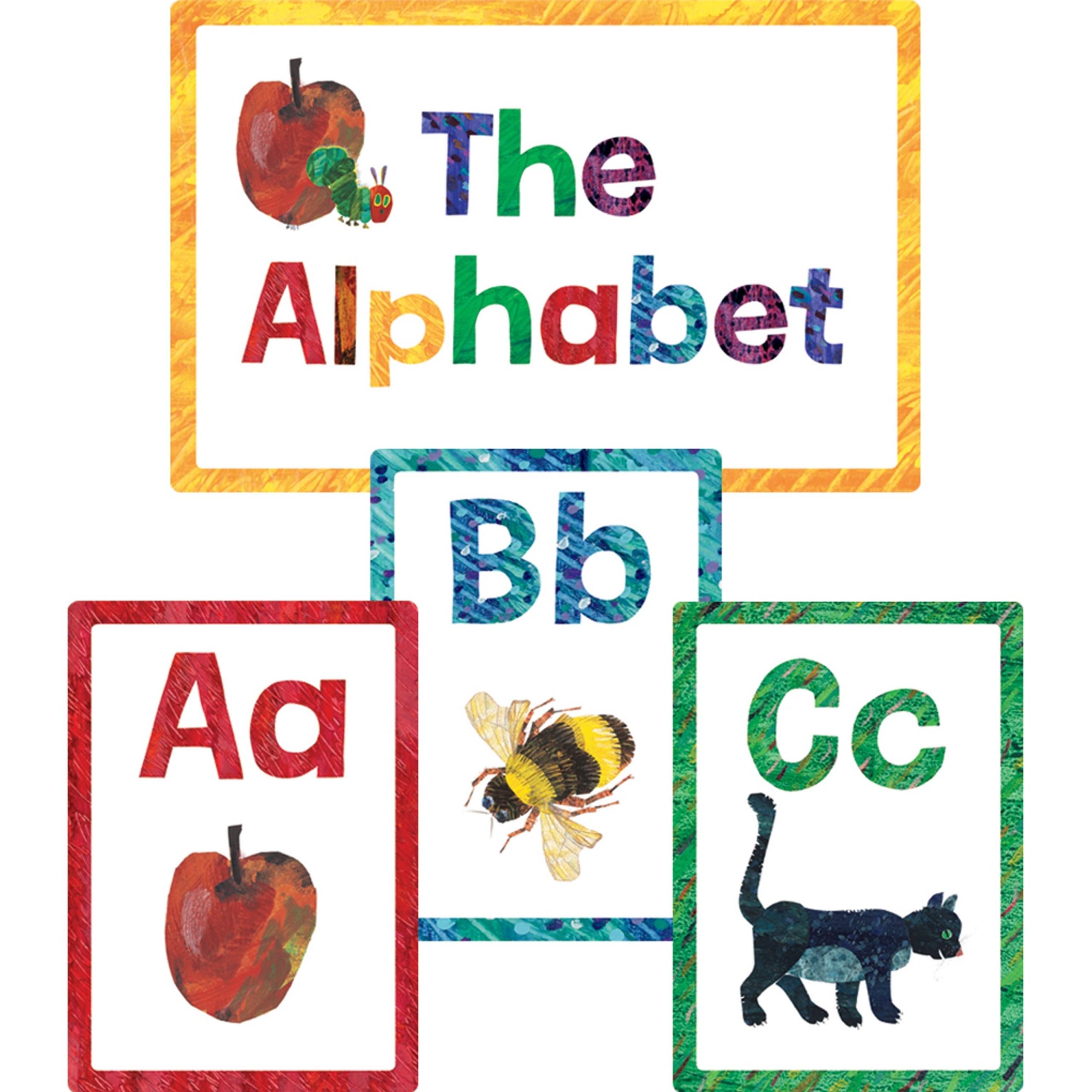 WORLD OF ERIC CARLE ALPHABET BULLETIN BOARD SET - Carson Dellosa