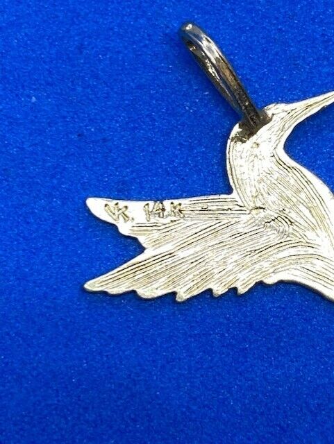 Teeny Tiny Hummingbird Necklace