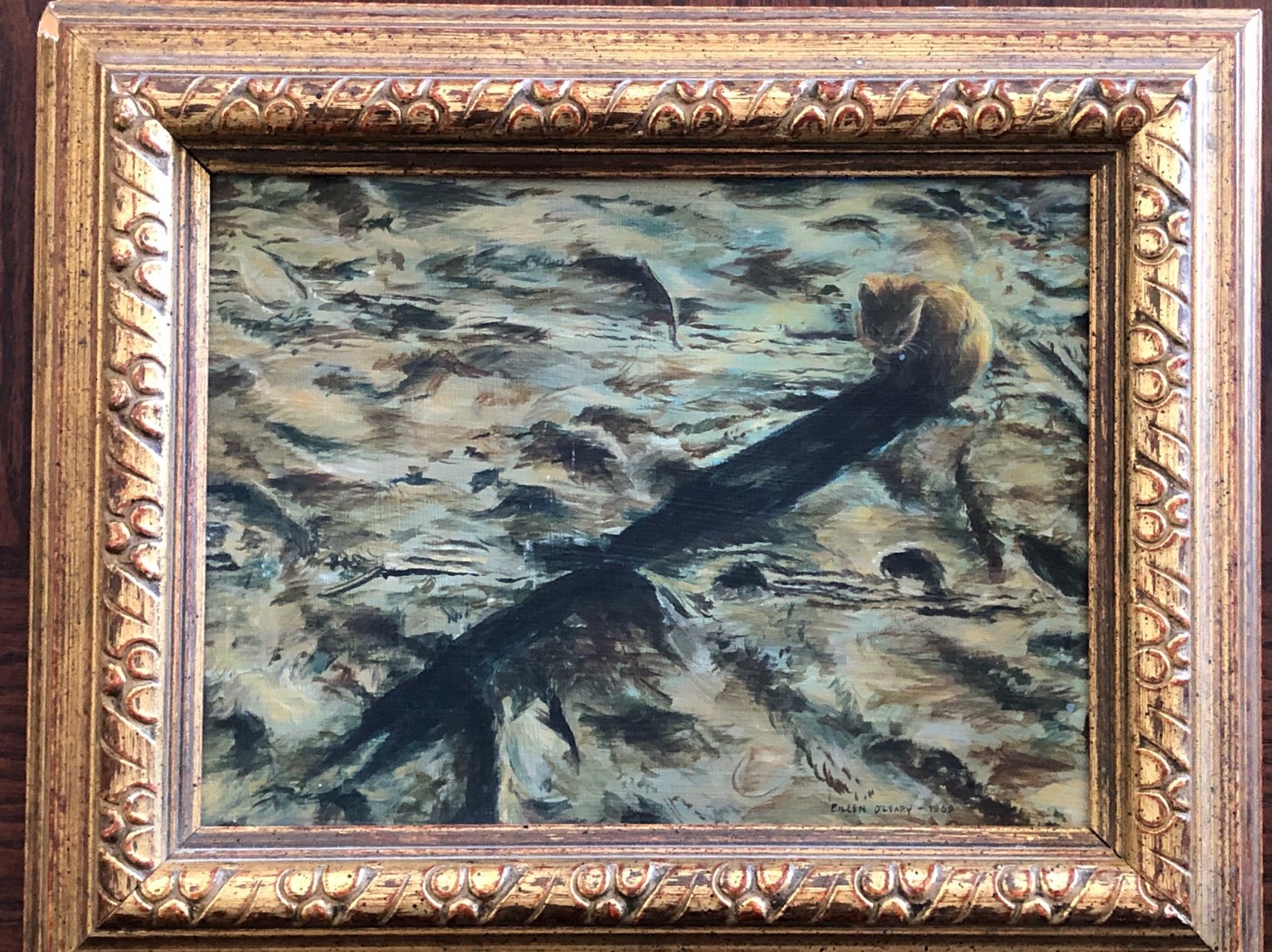 Vintage Signed original painting