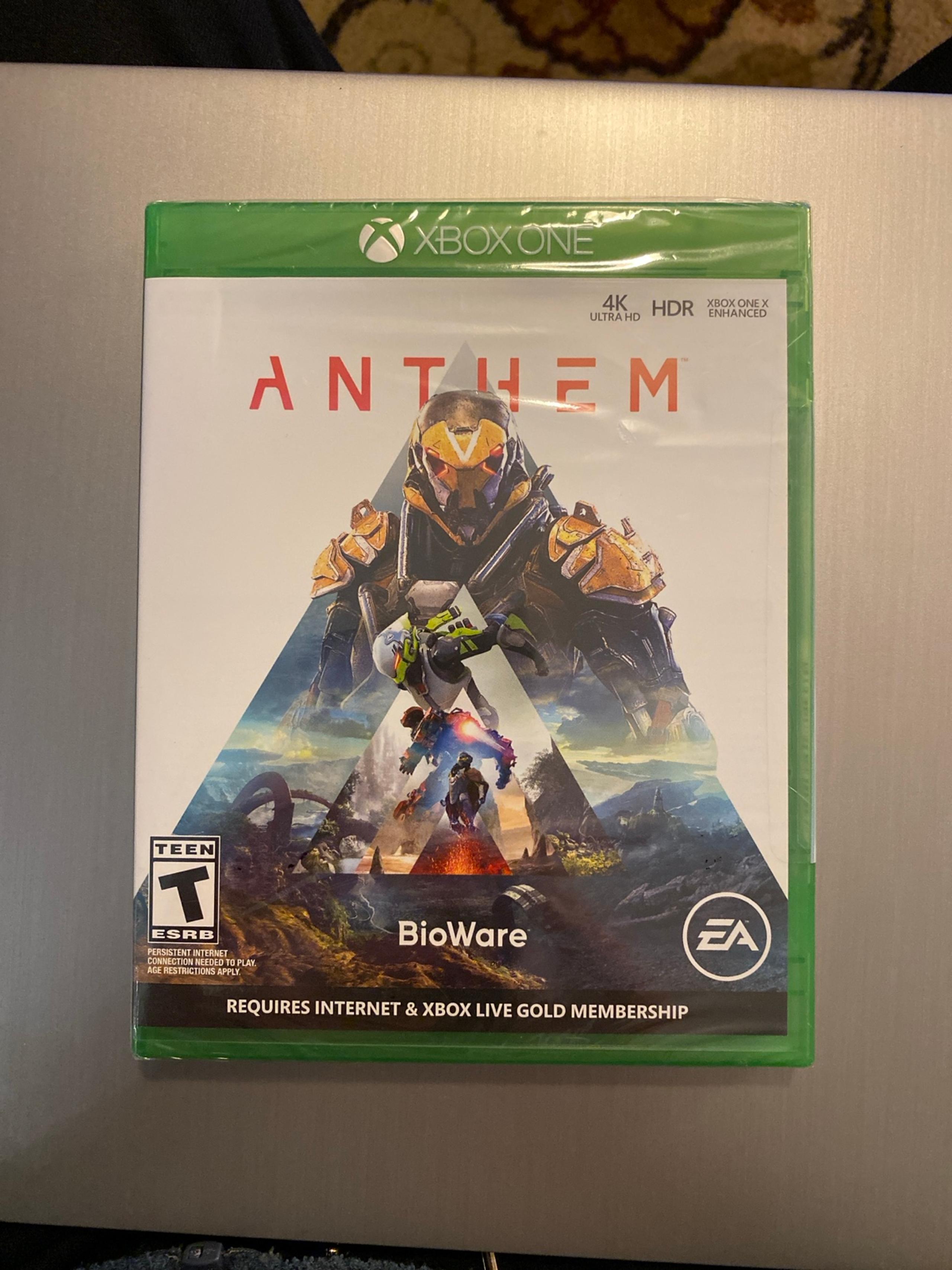 Xbox One Anthem Microsoft Brand New And Factory Sealed-