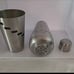 Stainless Cocktail Martini Shaker DIAL A DRINK Twist Bartender Bar Ware Rotating
