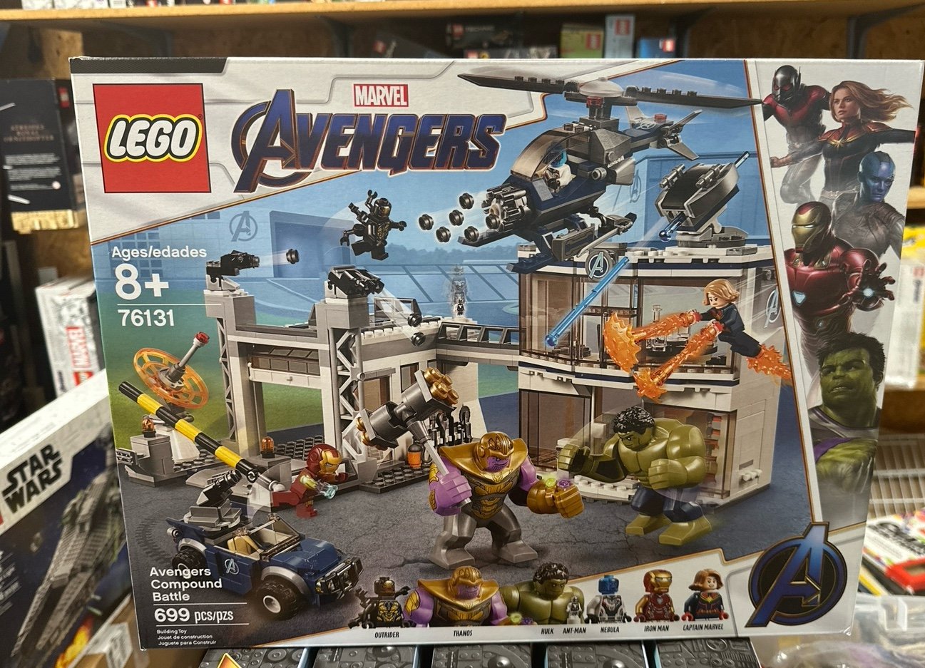 LEGO Marvel:  Avengers Compound Battle 76131