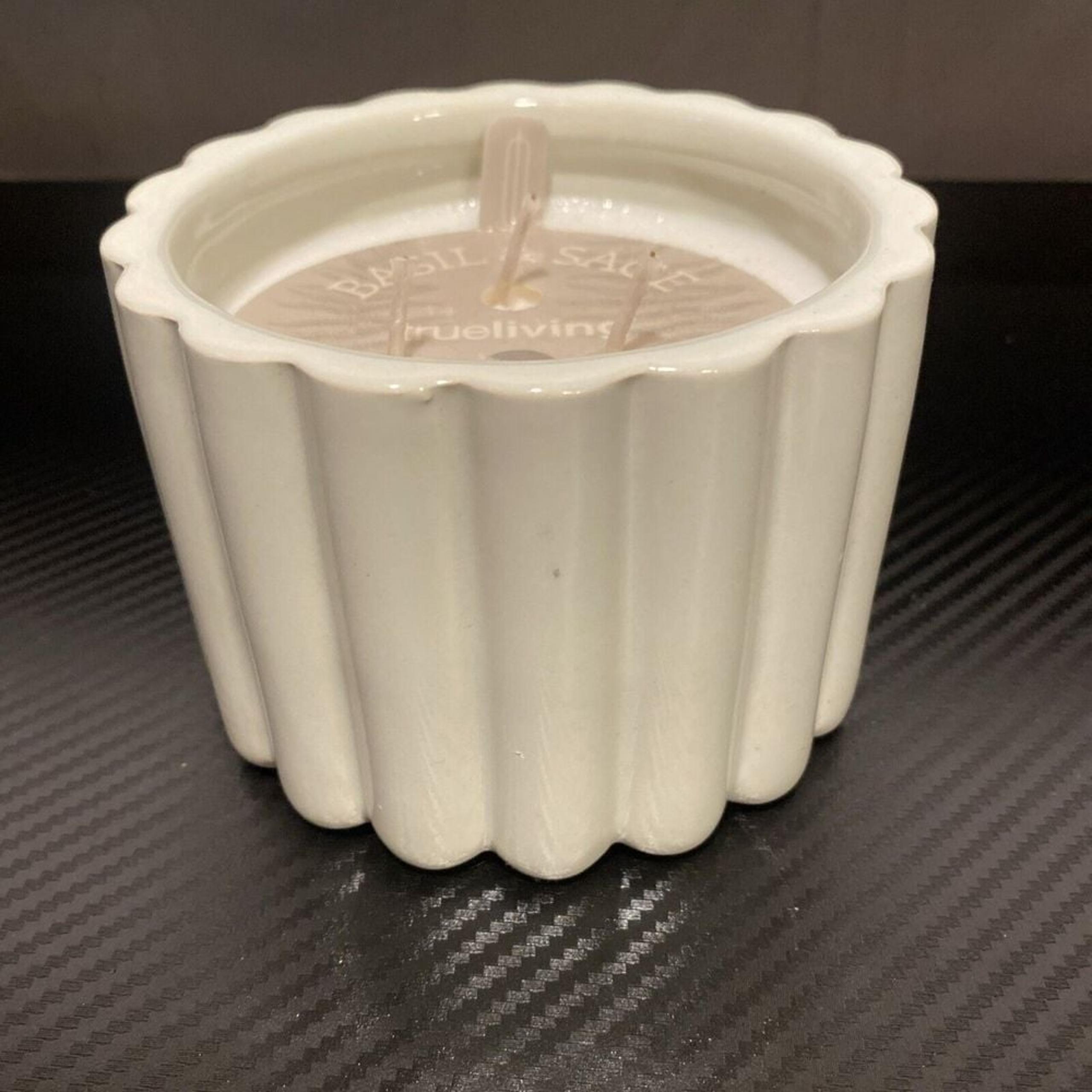 Basil & Sage Trueliving 3 Wick Candle
