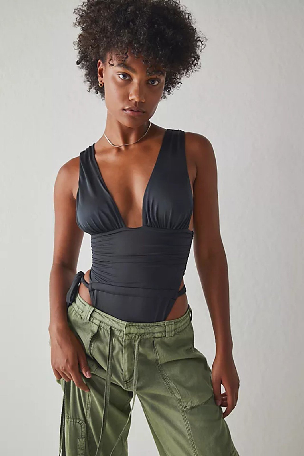 We Are HAH × Free People Cut To The Chase Bodysuit - black (s)