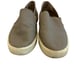 Vince Blair Leather Perforated Shoes Slip-On Casual Dark Grey Size 8.5 Women's