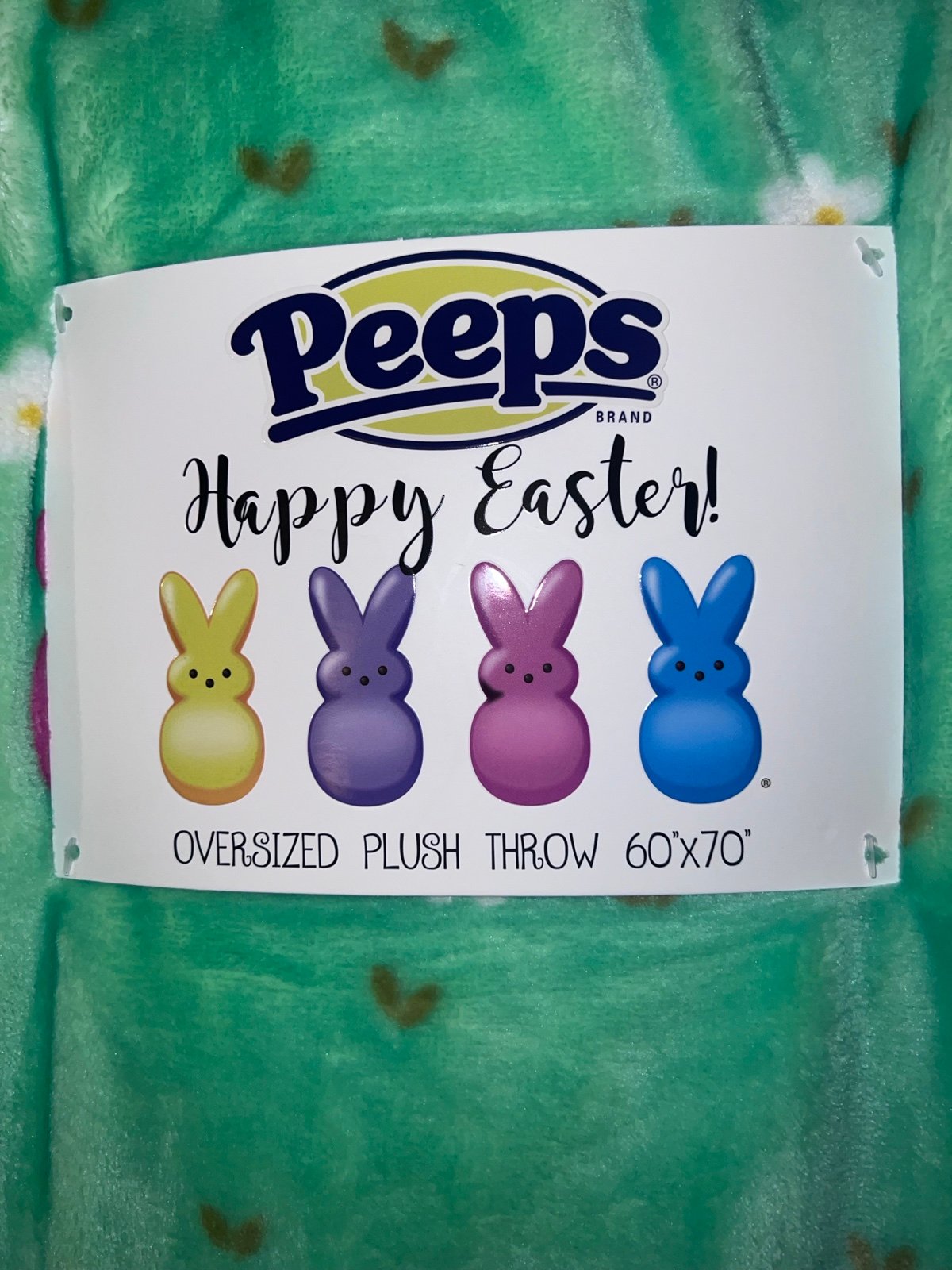 Peeps Easter Throw Blanket