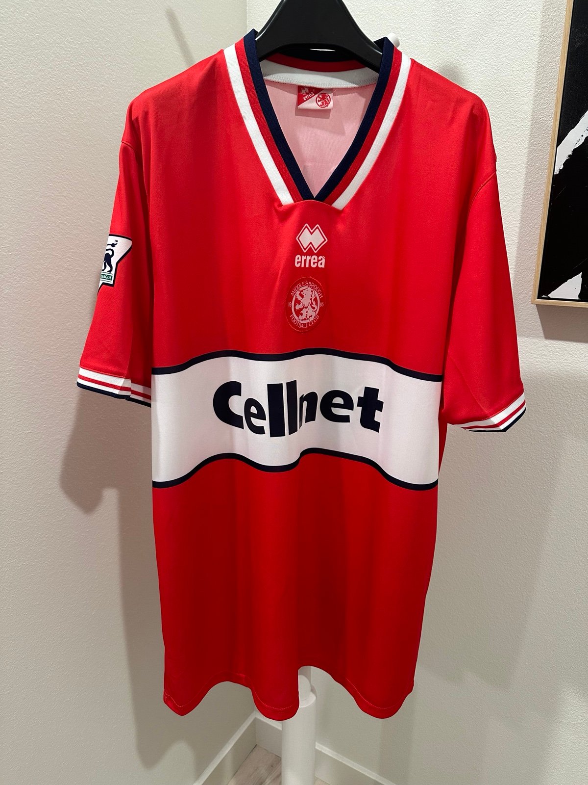 1997-98 Hámilton Ricard Middlesbrough FC Home Kit