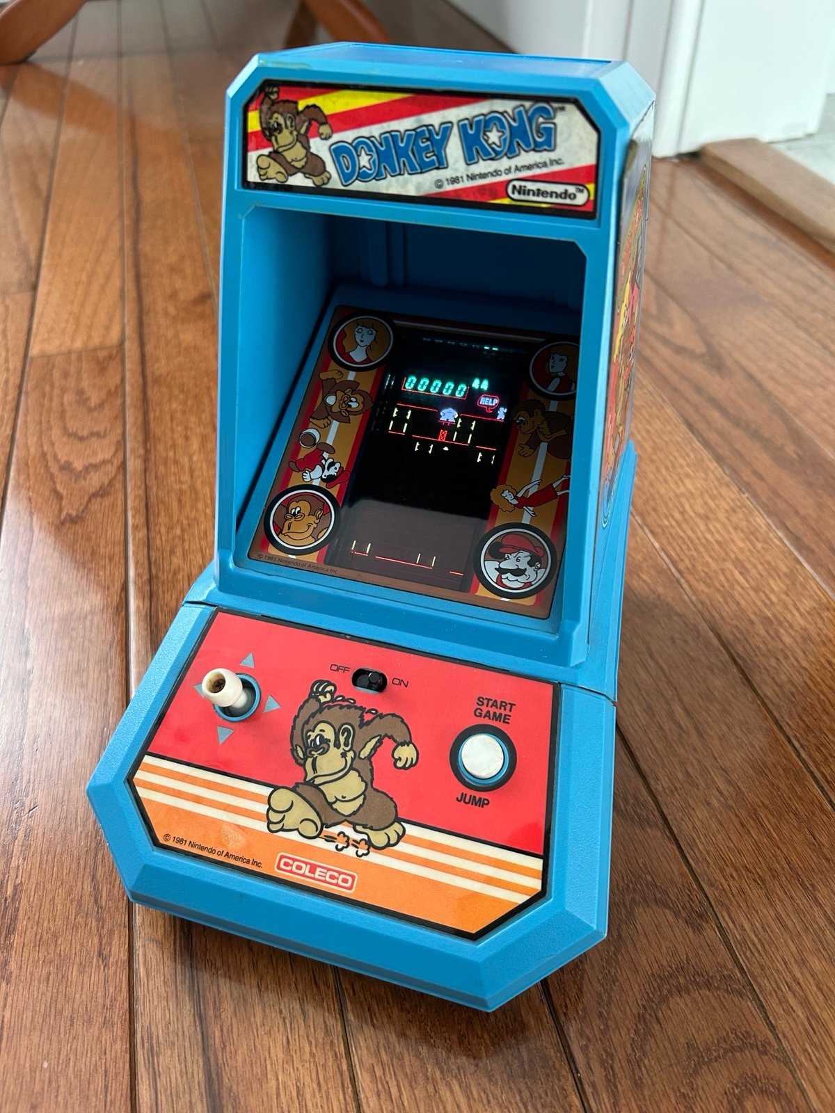 Vintage Coleco 1981 Nintendo Donkey Kong Arcade