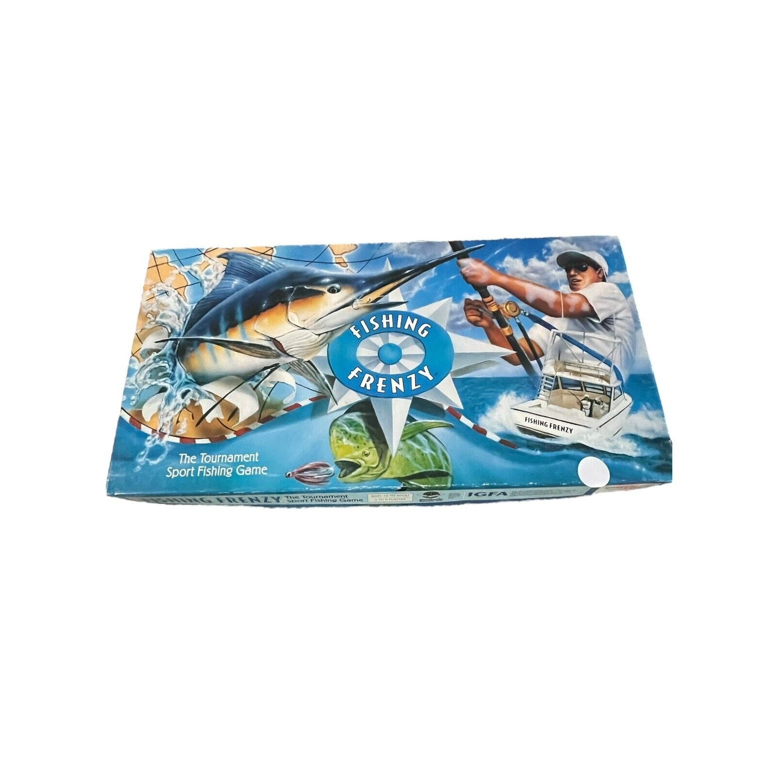 Vintage Fishing Frenzy Board Game**The Tournament Sport Fishing Game**IGFA*1995*