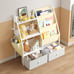 3 Tier Kids Bookshelf and Toy Storage, Kids Book Sling Shelf, Montessori Toddler