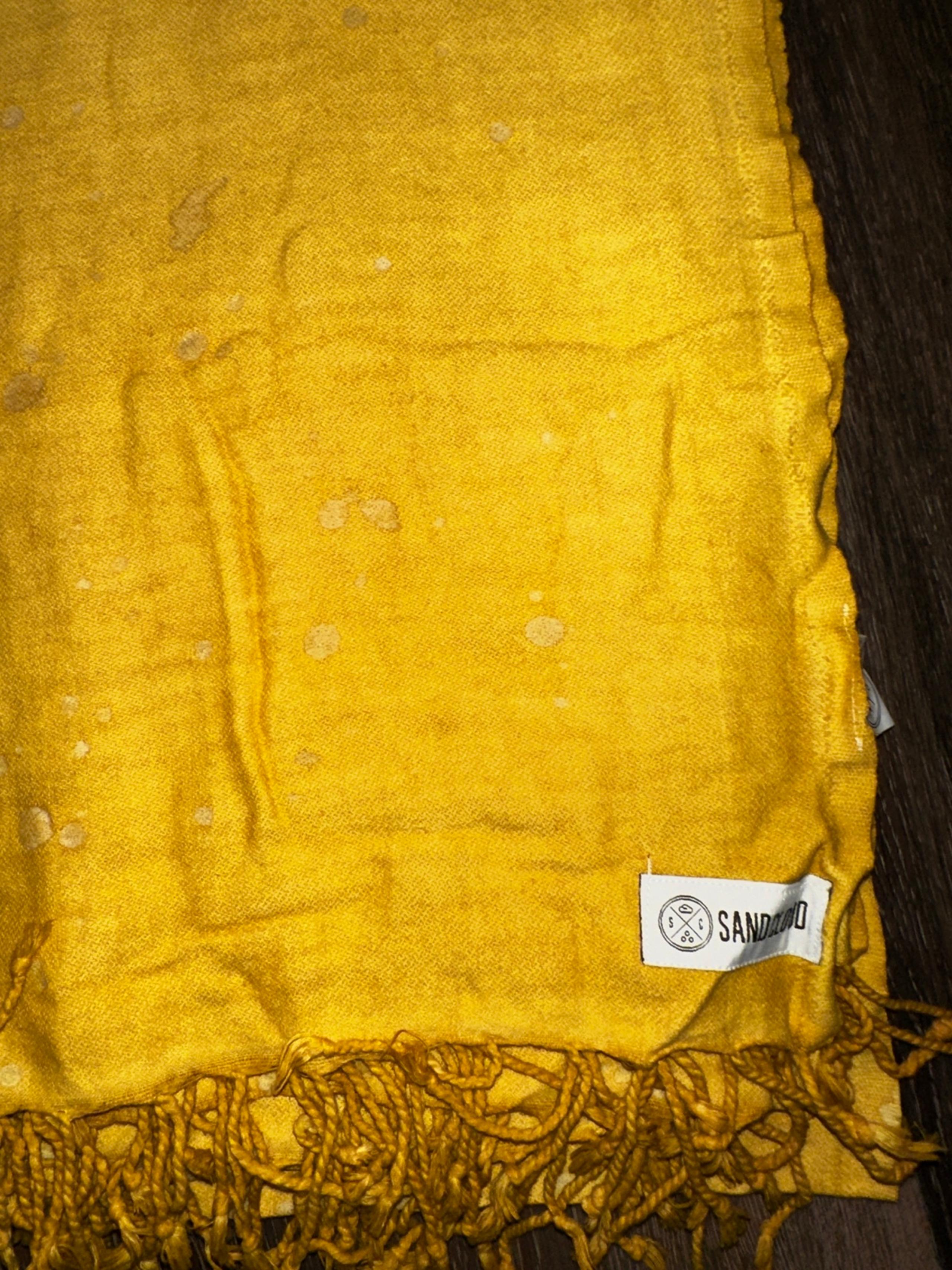 Sand Cloud beach towel xl yellow