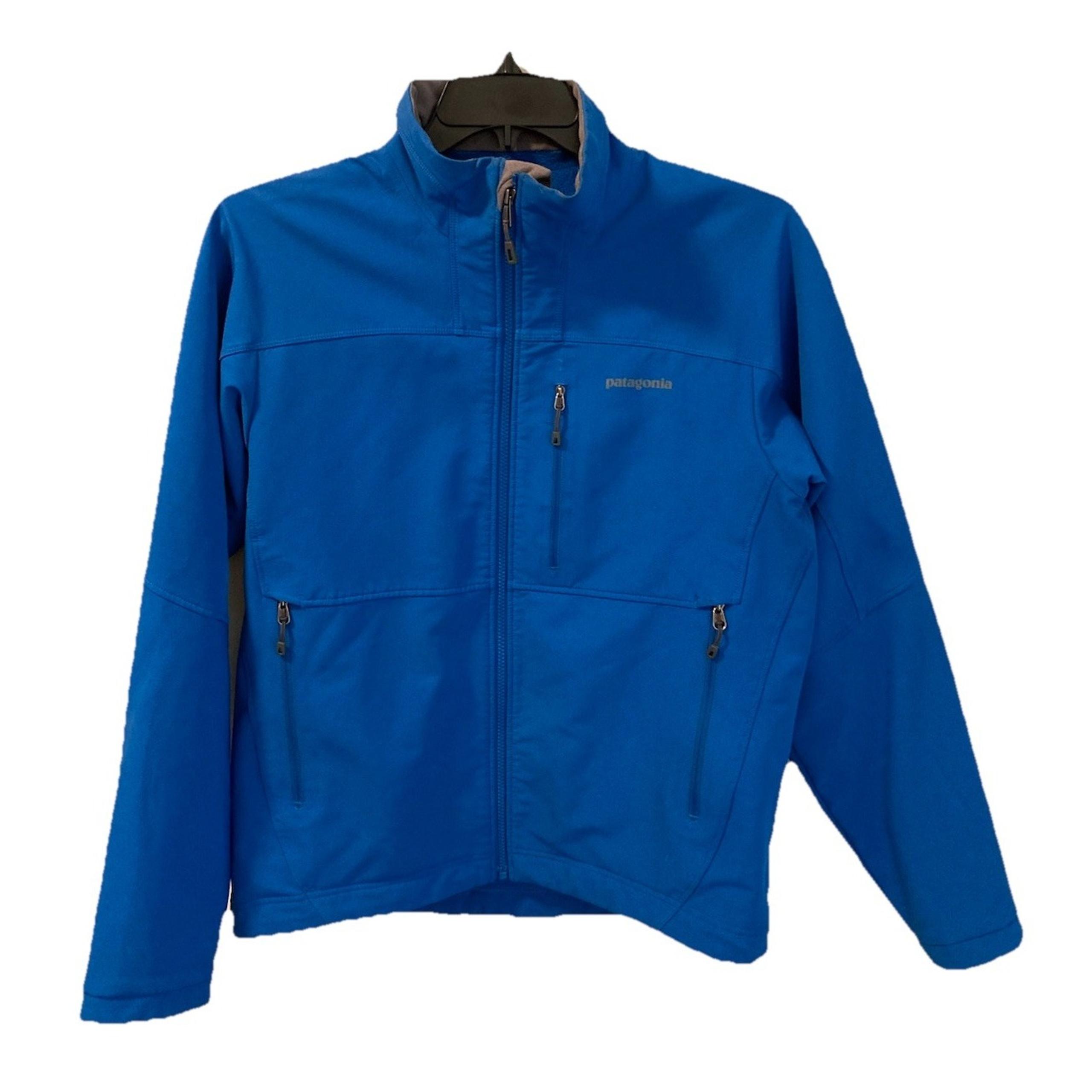 Patagonia Men's Guide Jacket Softshell Blue Hiking Outdoor Size M 83151
