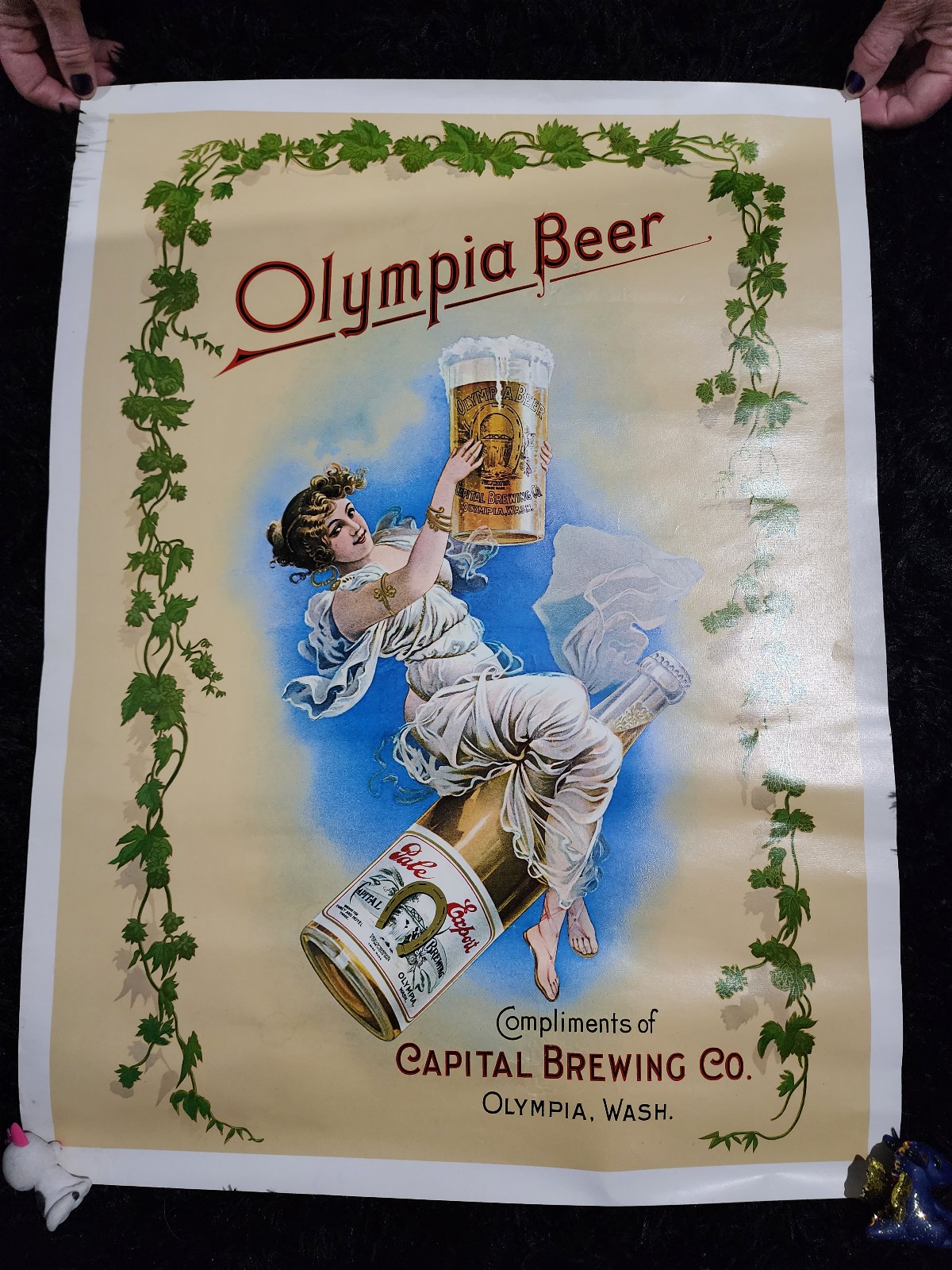 Olympia Beer Poster