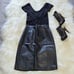 Vintage Wilson's Black Leather Skirt