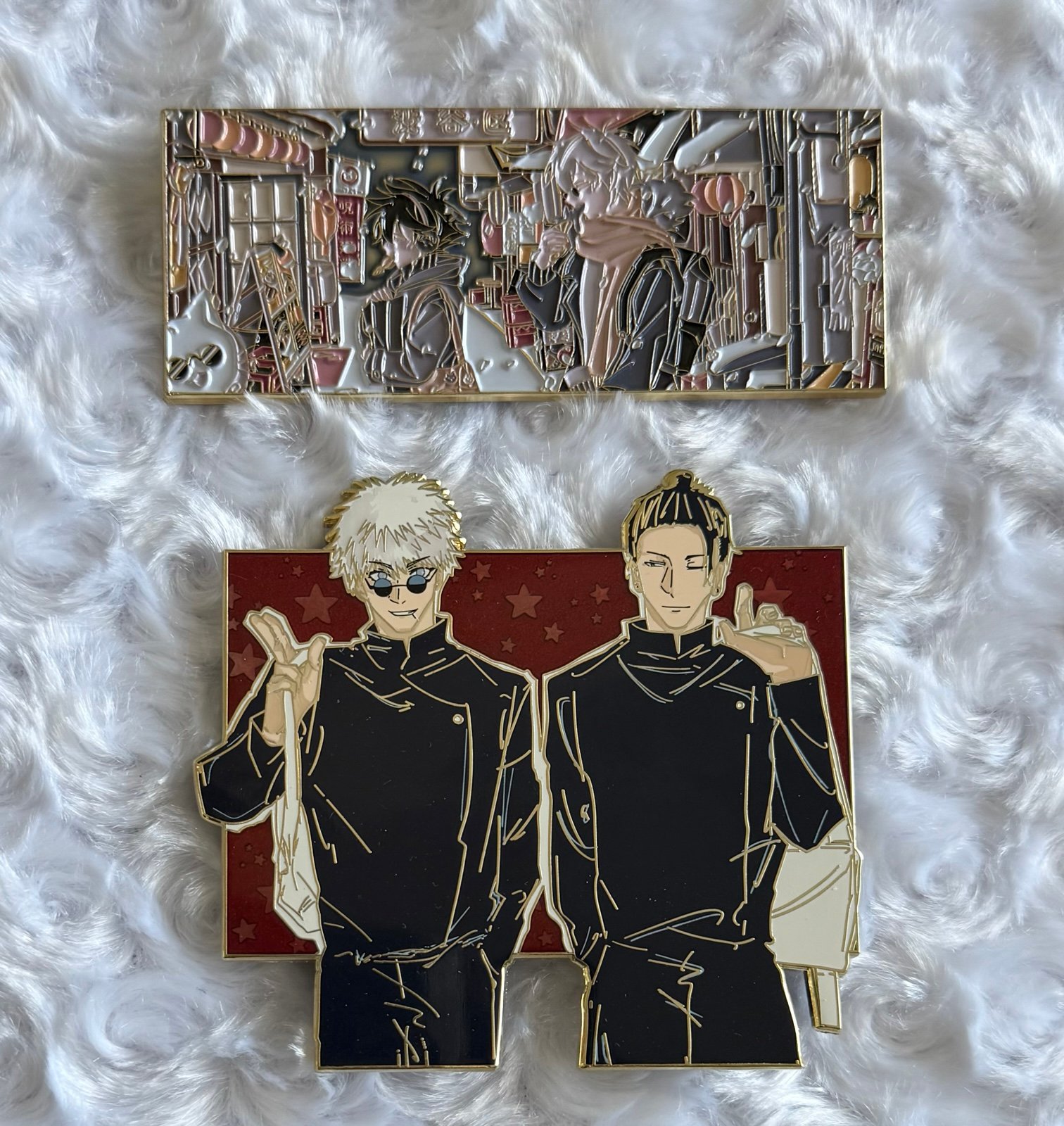 Megumi Fushiguro, Gojo Satoru & Geto Suguru Jujutsu Kaisen JJK Pins