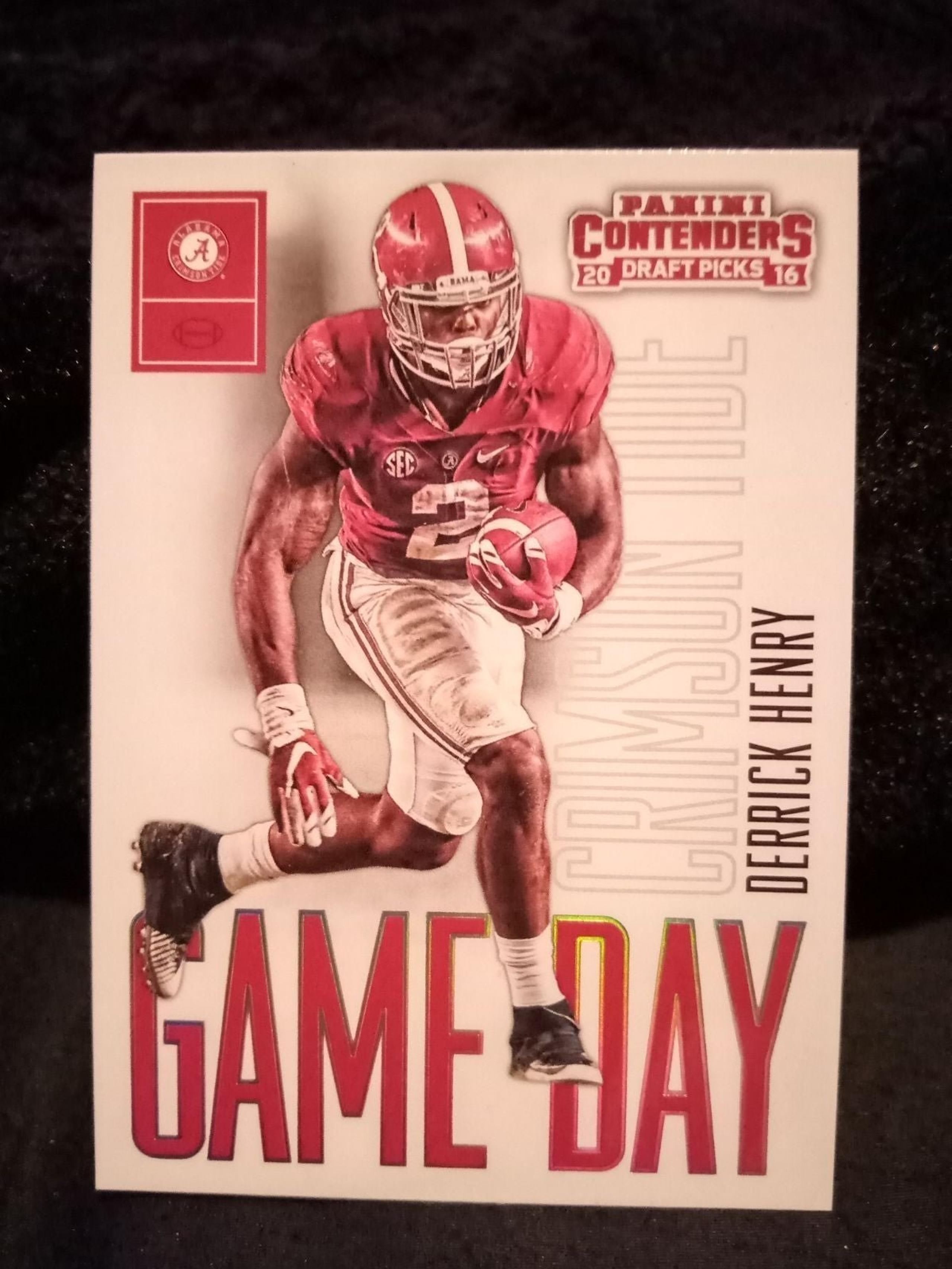 Derrick Henry Rookie 2016 Panini Contenders Game Day Card # 8